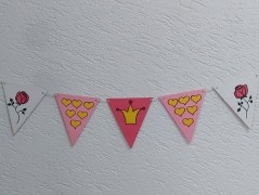 Dřevěná girlanda - doprava