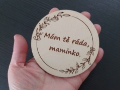 Dřevěná girlanda - doprava