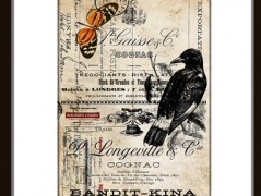 Tisk na starý novový papír KLAVÍR