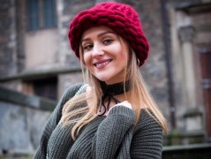 Tyrkysový dětský kabátek s kapucí