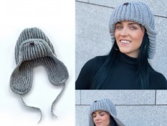 Tyrkysový dětský kabátek s kapucí