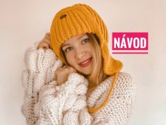 Tyrkysový dětský kabátek s kapucí