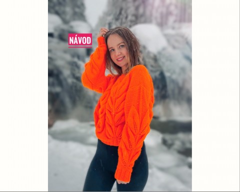 Návod na jednoduchý pletený svetr návod na pletený svetr velmi pod 