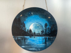 Kočička s lišejníkem