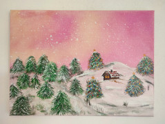 Kočička s lišejníkem