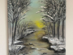 Kočička s lišejníkem