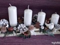 už jedou ! :) -adventní svícen..