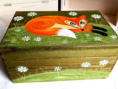 Keramický obr. - Kočka a slunce