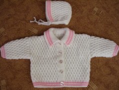 Mimi soupravička - mentol s bílou