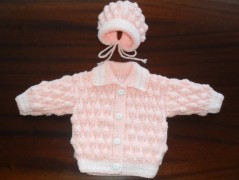 Mimi soupravička - mentol s bílou