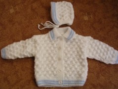 Mimi soupravička - mentol s bílou