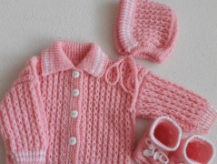 Mimi soupravička - mentol s bílou