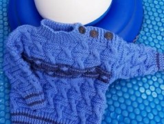 Mimi soupravička - mentol s bílou