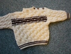 Mimi soupravička - mentol s bílou