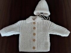 Mimi soupravička - mentol s bílou