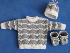 Mimi soupravička - mentol s bílou