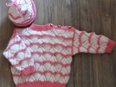 Mimi soupravička - mentol s bílou