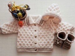 Mimi soupravička - mentol s bílou