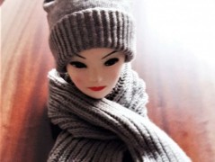 Mimi soupravička - mentol s bílou