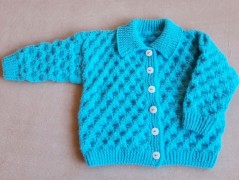 Mimi soupravička - mentol s bílou