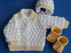 Mimi soupravička - mentol s bílou