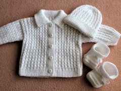 Mimi soupravička - mentol s bílou