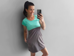 Dámské kalhoty Sára šedé L/XL