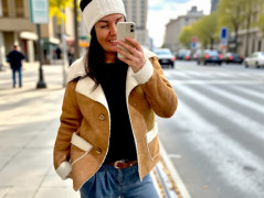 Dámské kalhoty Sára šedé L/XL