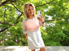 Dámské kalhoty Sára šedé L/XL