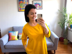 Dámské kalhoty Sára šedé L/XL