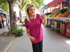 Dámské kalhoty Sára šedé L/XL