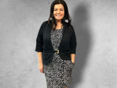 Dětské manšestráky khaki