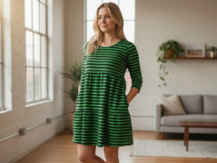 Dámské viskozové šat Divočina-L/XL