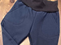 Dětské softshell kalhoty modré 110