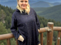 Dámská dlouhá mikina - M