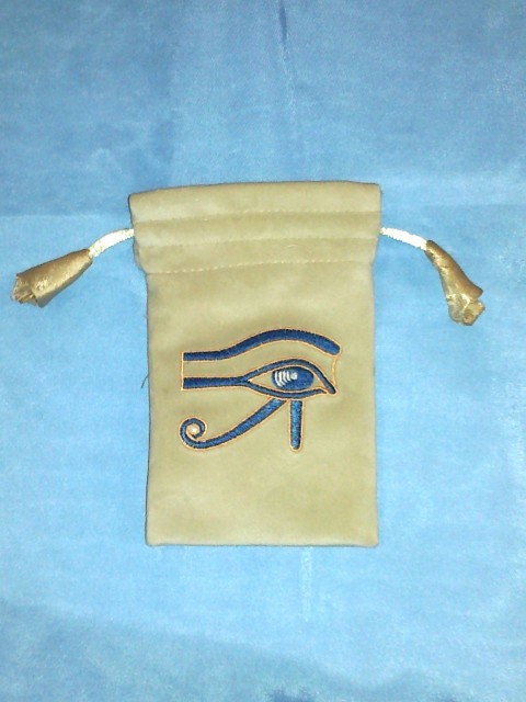 Sametový pytlík s výšivkou dekorace pytlík sáček karty 