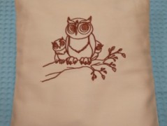 Meditační polštář s výšivkou