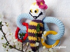 Kvítka do vlásků - návod