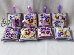 Kvítka do vlásků - návod