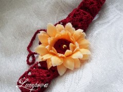 Kvítka do vlásků - návod