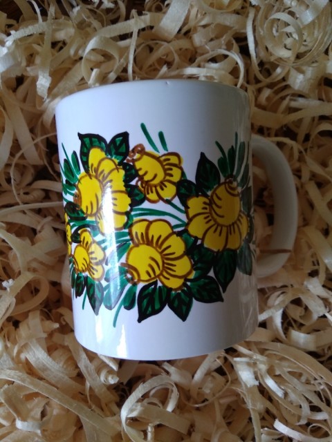 Porcelánový hrnek 300 ml dárek hrnek hrníček mamince k svátku porcelánový hrnek malovaný hrnek follor 