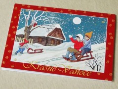 Darovací obálka - ČERVENÉ VÁNOCE