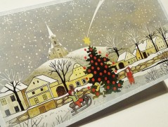 Darovací obálka - ČERVENÉ VÁNOCE