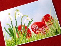 Darovací obálka - ČERVENÉ VÁNOCE