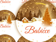 Darovací obálka - ČERVENÉ VÁNOCE