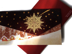 Darovací obálka - ČERVENÉ VÁNOCE