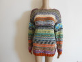 Ručně pletený svetr S,M