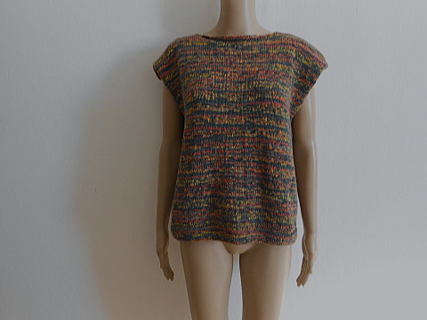 Dámská vesta S,M s merinem s růžová šedá vlna vesta merino m 