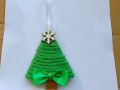 Vánoční stromek pletený