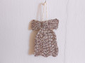 Pletený zvoneček k zavěšení větší